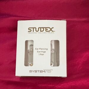 14K Yellow Gold Lab Grown Diamond Piercing Stud